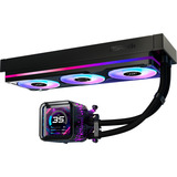 ASRock Phantom Gaming 360 LCD, Vandkøling Sort
