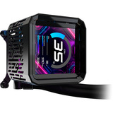 ASRock Phantom Gaming 360 LCD, Vandkøling Sort