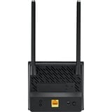 ASUS 4G-N16 trådløs router Gigabit Ethernet Enkelt band (2,4 GHz) Sort, WIRELESS LTE router Sort, Wi-Fi 4 (802.11n), Enkelt band (2,4 GHz), Ethernet LAN, 3G, 4G, Sort