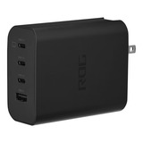 ASUS ROG 140W USB-C GaN Universel Sort Vekselstrøm Hurtig opladning Indendørs, Oplader Sort, Indendørs, Vekselstrøm, Sort