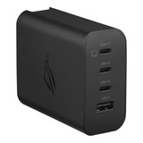 ASUS ROG 140W USB-C GaN Universel Sort Vekselstrøm Hurtig opladning Indendørs, Oplader Sort, Indendørs, Vekselstrøm, Sort