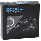 Alphacool Eiszapfen PRO 13mm HardTube Fitting G1/4 - Chrome, Forbindelse Chrome