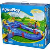 Aquaplay 8700001520 legetøjssæt, Tog Blå/Gul, Bygning, 3 År, Flerfarvet