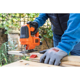 BLACK+DECKER BES602-QS, Stiksav Orange/Sort