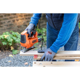 BLACK+DECKER BES602-QS, Stiksav Orange/Sort