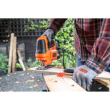 BLACK+DECKER Stiksav BES602 Orange/Sort