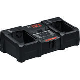 Bosch EXAL18V2-320, 1600A02YG5, Oplader Sort