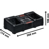 Bosch EXPERT hurtigoplader EXAL18V2-320 Sort