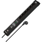 Brennenstuhl Connect Premium-Line WiFi stikdåse 6-vejs, Strømskinne Sort