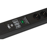 Brennenstuhl Connect Premium-Line WiFi stikdåse 6-vejs, Strømskinne Sort
