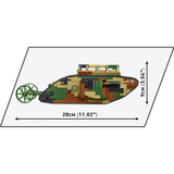 COBI Mark I Male no C.19, Bygge legetøj 