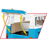 COBI Volkswagen T2b Bus, Bygge legetøj Lyseblå/Hvid