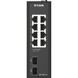 D-Link DIS-100G-10 netværksswitch Ikke administreret L2 Gigabit Ethernet (10/100/1000) DIN rail Sort Ikke administreret, L2, Gigabit Ethernet (10/100/1000), DIN rail
