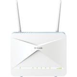D-Link G415/E trådløs router Gigabit Ethernet Dual-band (2,4 GHz / 5 GHz) 4G Blå, Hvid, WIRELESS LTE router Wi-Fi 6 (802.11ax), Dual-band (2,4 GHz / 5 GHz), Ethernet LAN, 4G, Blå, Hvid, Bordplade router