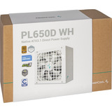 DeepCool R-PL650D-FC0W-EU-V2, PC strømforsyning Hvid