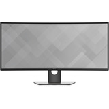Dell U3417W Renoveret, LED-skærm Sort