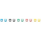 Digitus A-CC-M, Kabel klip multi-coloured