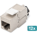 Digitus DN-93617-12, Keystone modul Sølv