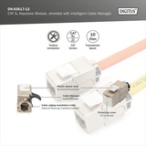 Digitus DN-93617-12, Keystone modul Sølv
