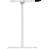 Digitus Elektrisk højdejusterbart bordstel, understel Hvid