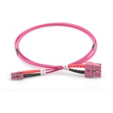Digitus LWL patchkabel, duplex, LC > SC stik, multimode OM4 lys violet