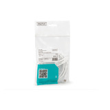 Digitus USB 2.0 silikone tilslutningskabel USB-A > USB-C Hvid
