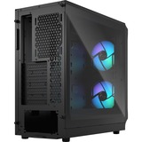 Fractal Design Focus 2 RGB Black TG Clear Tint, Towerkabinet Sort