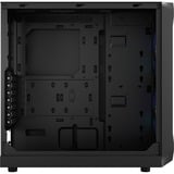 Fractal Design Focus 2 RGB Black TG Clear Tint, Towerkabinet Sort