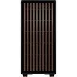 Fractal Design North Charcoal Black TG Dark, Towerkabinet Sort/træ