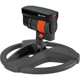 GARDENA AquaZoom compact Oscillerende vandsprinkler grå/Orange, Oscillerende vandsprinkler, 216 m²