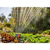 GARDENA AquaZoom compact Oscillerende vandsprinkler grå/Orange, Oscillerende vandsprinkler, 216 m²