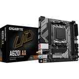 GIGABYTE A620I AX, Bundkort Sort