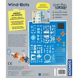 KOSMOS Wind Bots Børne Videnskabssæt & Legetøj, Eksperiment boks Robot, Ingeniørarbejde, 8 År, Flerfarvet