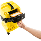 Kärcher WD 4 V-20/5/22, Våd / tør støvsuger Gul/Sort