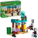 LEGO Minecraft De udstødtes ørkenpatrulje, Bygge legetøj Byggesæt, 7 År, Plast, 105 stk, 166 g
