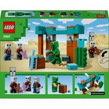LEGO Minecraft De udstødtes ørkenpatrulje, Bygge legetøj Byggesæt, 7 År, Plast, 105 stk, 166 g