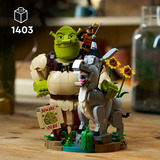 LEGO Shrek, Æslet og Den Høje Kat, Bygge legetøj 