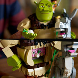 LEGO Shrek, Æslet og Den Høje Kat, Bygge legetøj 