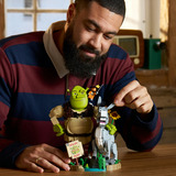 LEGO Shrek, Æslet og Den Høje Kat, Bygge legetøj 