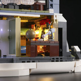 Lumibricks Alpeobservatorium, Bygge legetøj 