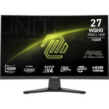 MSI MAG 275CQFDE E18, Gaming Skærm Sort