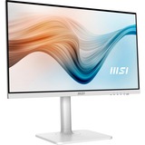 MSI Modern MD241PWDE 60,5 cm (23.8") 1920 x 1080 pixel Fuld HD LED Sort, LED-skærm Hvid, 60,5 cm (23.8"), 1920 x 1080 pixel, Fuld HD, LED, 5 ms, Sort