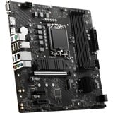 MSI PRO B760M-P DDR4 bundkort Intel B760 LGA 1700 micro ATX Sort, Intel, LGA 1700, Intel® Celeron®, Intel® Pentium® Gold, LGA 1700, DDR4-SDRAM, 128 GB