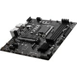 MSI PRO B760M-P DDR4 bundkort Intel B760 LGA 1700 micro ATX Sort, Intel, LGA 1700, Intel® Celeron®, Intel® Pentium® Gold, LGA 1700, DDR4-SDRAM, 128 GB