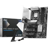 MSI PRO B860-P WIFI bundkort Intel B860 LGA 1851 (Socket V1) ATX Sølv, Intel, LGA 1851 (Socket V1), Intel Core Ultra (Series 2), LGA 1851, 256 GB, DDR5-SDRAM