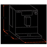 Melitta F850-102 EU, Kaffe/Espresso Automat Sort