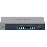 Netgear MS510TXUP netværksswitch Administreret L2/L3/L4 10G Ethernet (100/1000/10000) Strøm over Ethernet (PoE) Grå, Blå grå, Administreret, L2/L3/L4, 10G Ethernet (100/1000/10000), Fuld duplex, Strøm over Ethernet (PoE), Stativ-montering