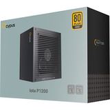 Ocypus Iota P1200 Black, PC strømforsyning Sort