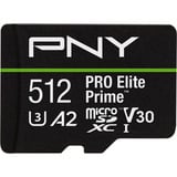 PNY P-SDU512V32200PEP-GE, Hukommelseskort Sort/Grøn