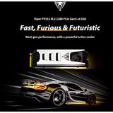 Patriot Viper PV553 2TB, Solid state-drev Sort/Hvid